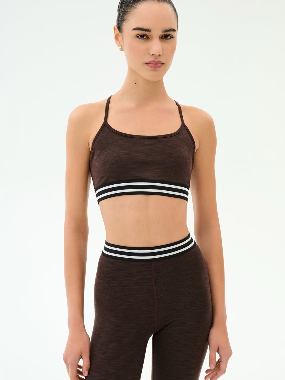 Splits59 Set - Cali Active Rib Bra (XS) + Bailey High Waist 7/8 Leggings (XS)